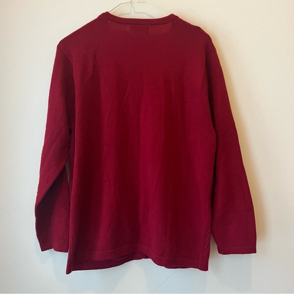 Tabi International cottagecore wool cable knit grandma preppy cardigan small - Picture 4 of 9